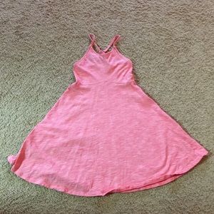 Old navy coral girls dress size 6/7